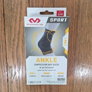 McDavid Ankle Compression Knit Sleeve - Black
